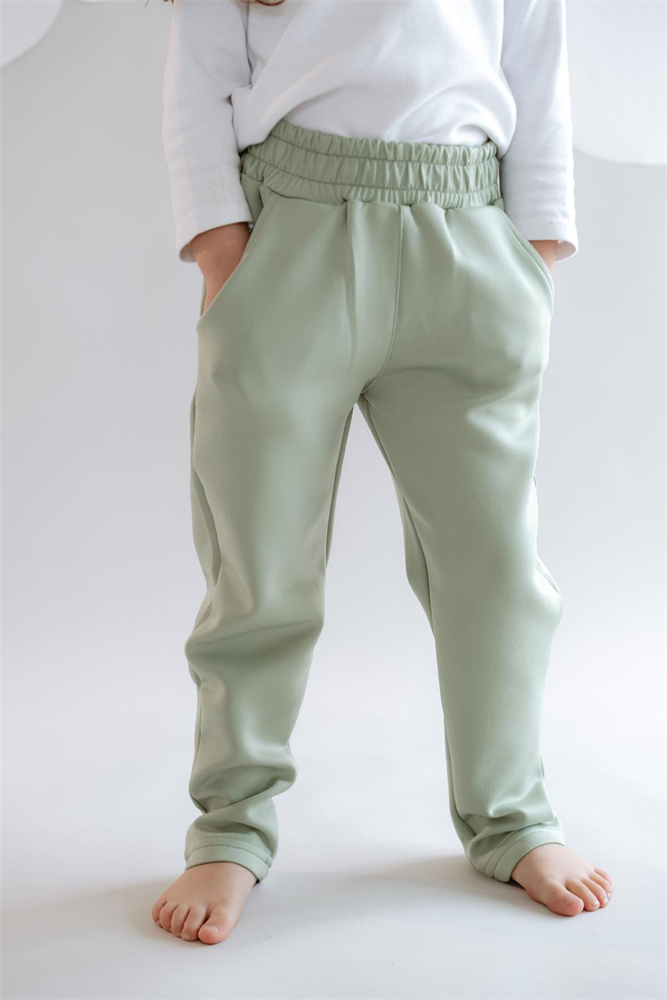 Girl Child Straight-Leg Sweatpants 870 Pistachio Green